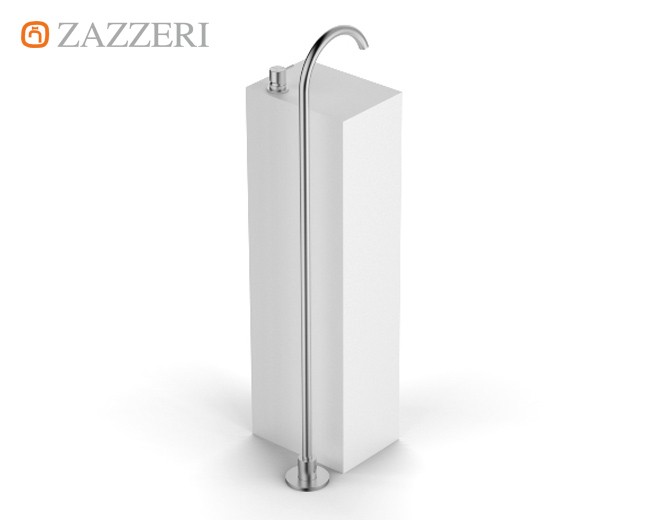 Design Standarmatur Zazzeri Z316 mit Bogenauslauf