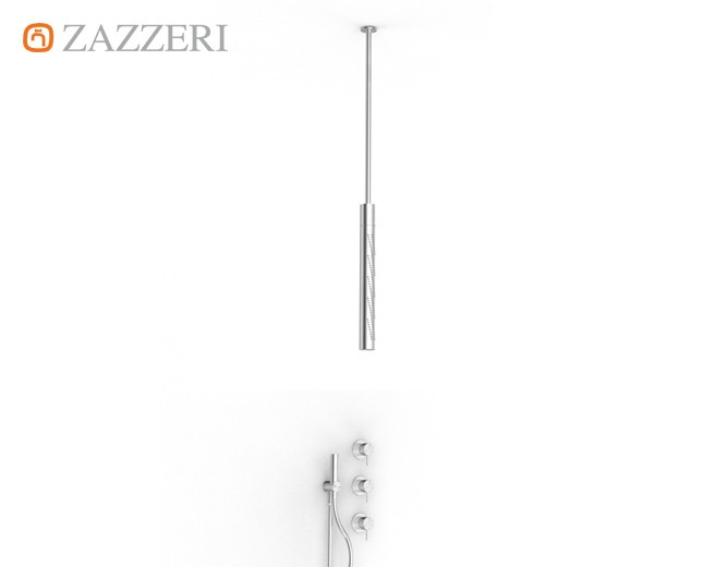 Design Unterputz-Duscharmatur Zazzeri Z316 mit Deckensäule