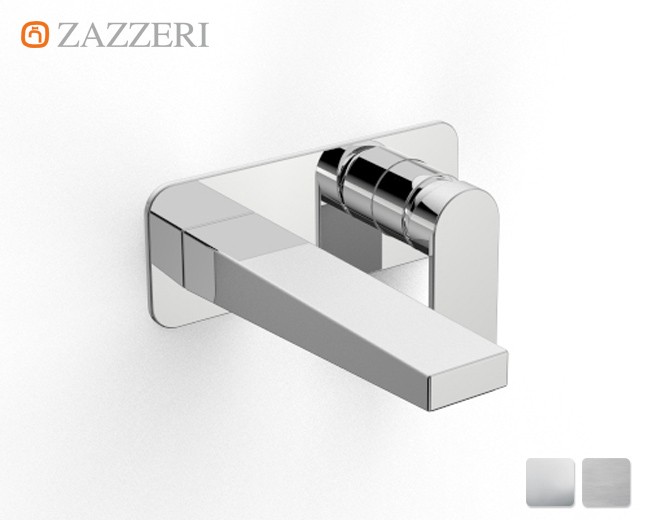 Design Waschtischarmatur Zazzeri 100 Small zur Wandmontage