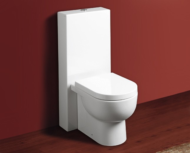 Design Keramik WC-Becken mit Spülkasten Bari