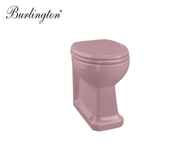 Retro Keramik WC-Becken Classic Confetti Pink 