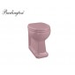 Retro Keramik WC-Becken Classic Confetti Pink