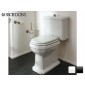 Traditionelles WC-Becken mit aufgesetztem Spülkasten Romana