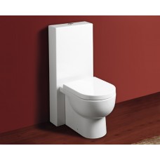 Design Keramik WC-Becken mit Spülkasten E-Line