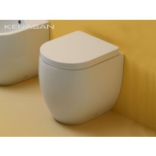 Keramik WC-Becken Flo 48 wandbündig
