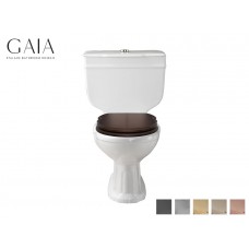 Traditionelles Keramik WC-Becken Roma mit aufgesetztem Spülkasten