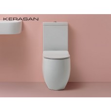 Keramik WC-Becken Flo mit aufgesetztem Spülkasten