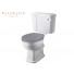 Retro Keramik WC-Becken mit aufgesetztem Spülkasten Fitzroy