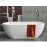 Freistehende Badewanne aus Clearstone Formoso Grande