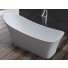 Freistehende Design Badewanne aus Mineralguss Donegal