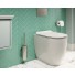 Design Toilettenbürstenhalter zur Wandmontage Mike PRO Steel