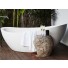 Design Badewanne aus Mineralguss Marmor Oman