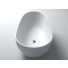 Freistehende Ei Form Design Badewanne aus Mineralguss Ovale