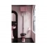 Retro Keramik WC-Becken Classic mit hoch hängendem Spülkasten Confetti Pink