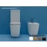 Keramik WC-Becken Tribeca mit aufgesetztem Spülkasten wandbündig