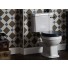Retro Keramik WC-Becken mit aufgesetztem Spülkasten Porchester 